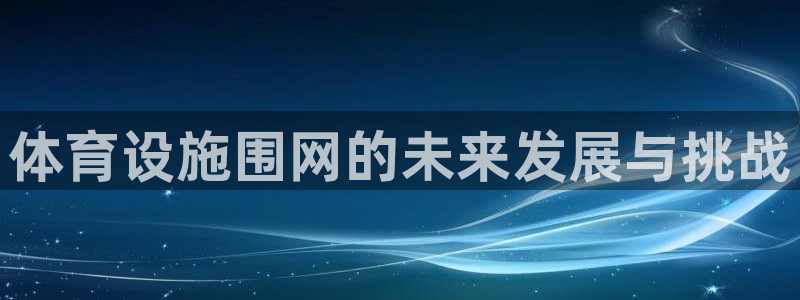 意昂4官方：体育设施围网的未来发展与挑战 
