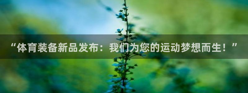 意昂4娱乐首页网站大全：“体育装备新品发布：我们为您
