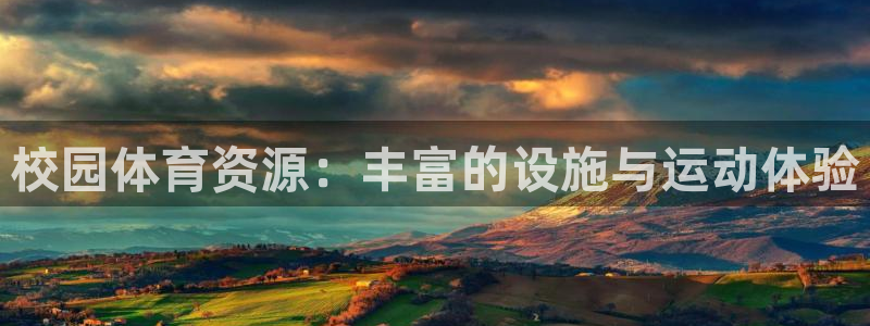 意昂体育4平台注册要钱吗：校园体育资源：丰富的设施与