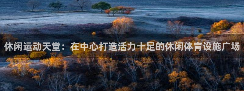 意昂4娱乐40996：休闲运动天堂：在中心打造活力十