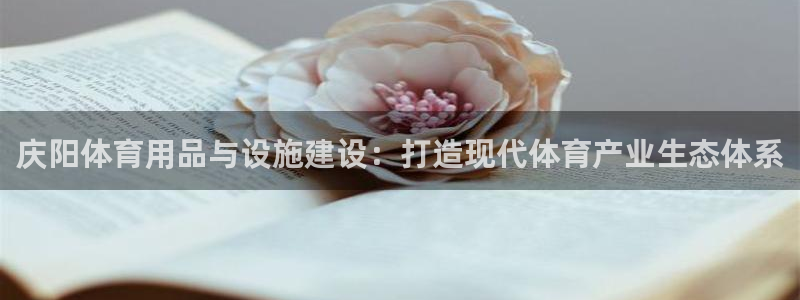 意昂体育4平台：庆阳体育用品与设施建设：打造现代体育产业生态