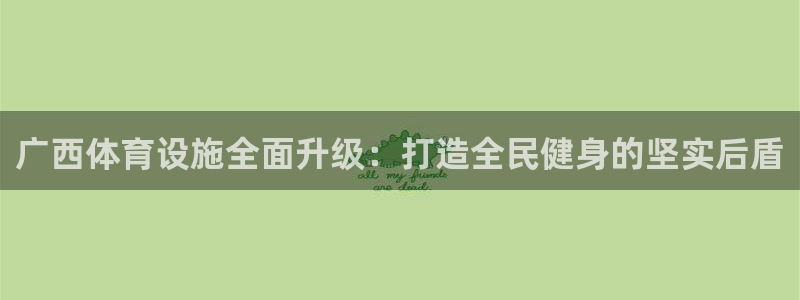 意昂4娱乐下载：广西体育设施全面升级：打造全民健身的