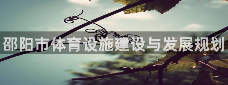 意昂体育4联系电话：邵阳市体育设施建设与发展规划