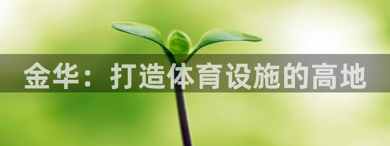 意昂4集团：金华：打造体育设施的高地 